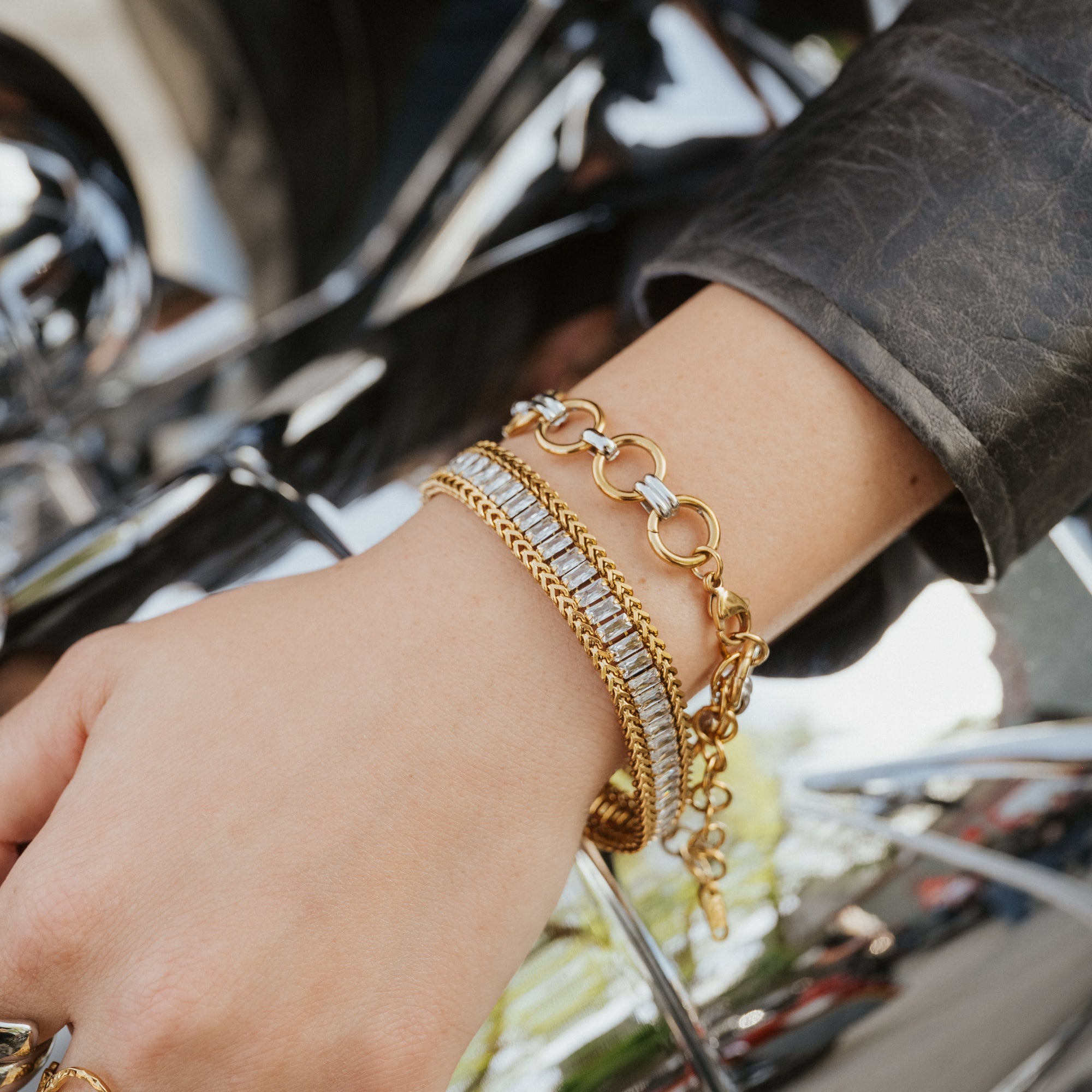 Gilded Mirage Bracelet
