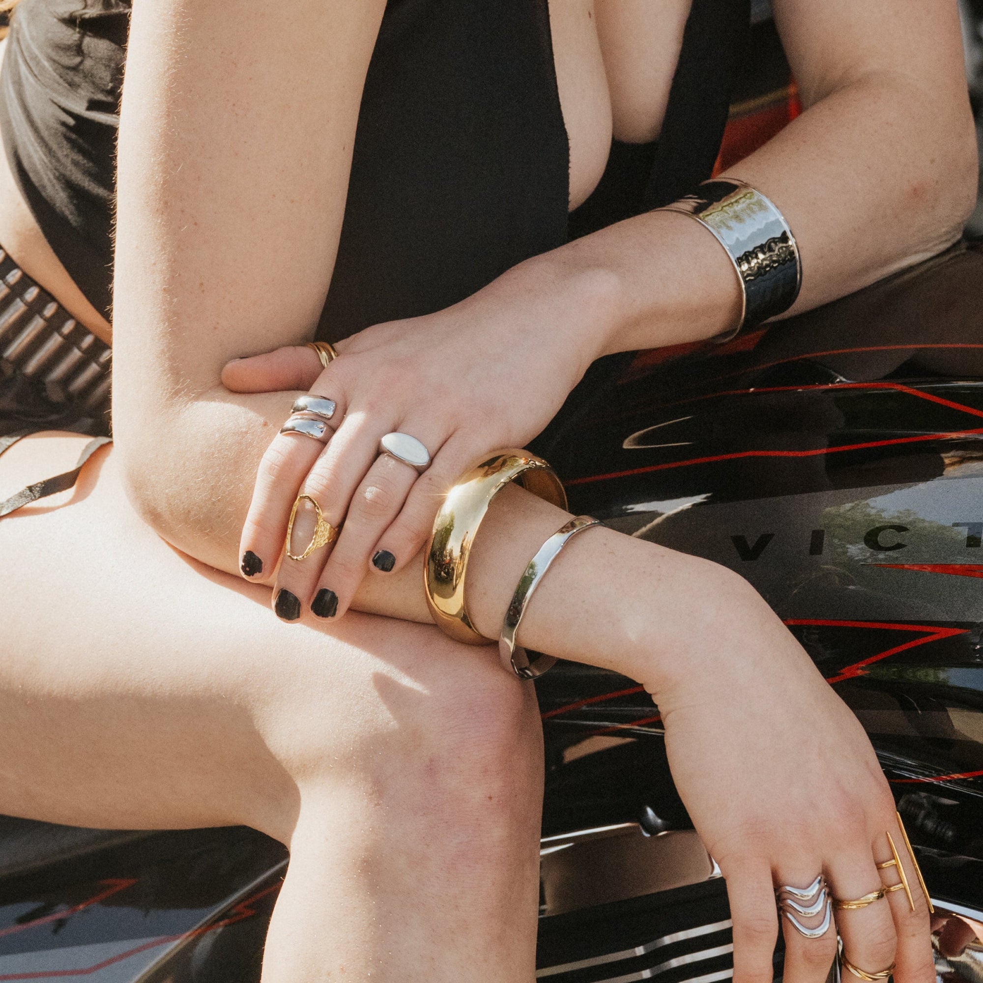 Chrome Ridge Cuff