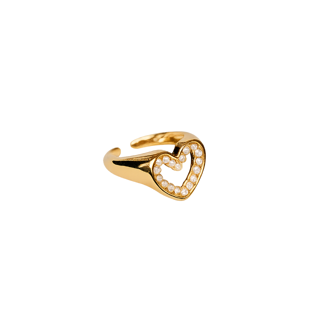 Sweetheart Pearl Ring