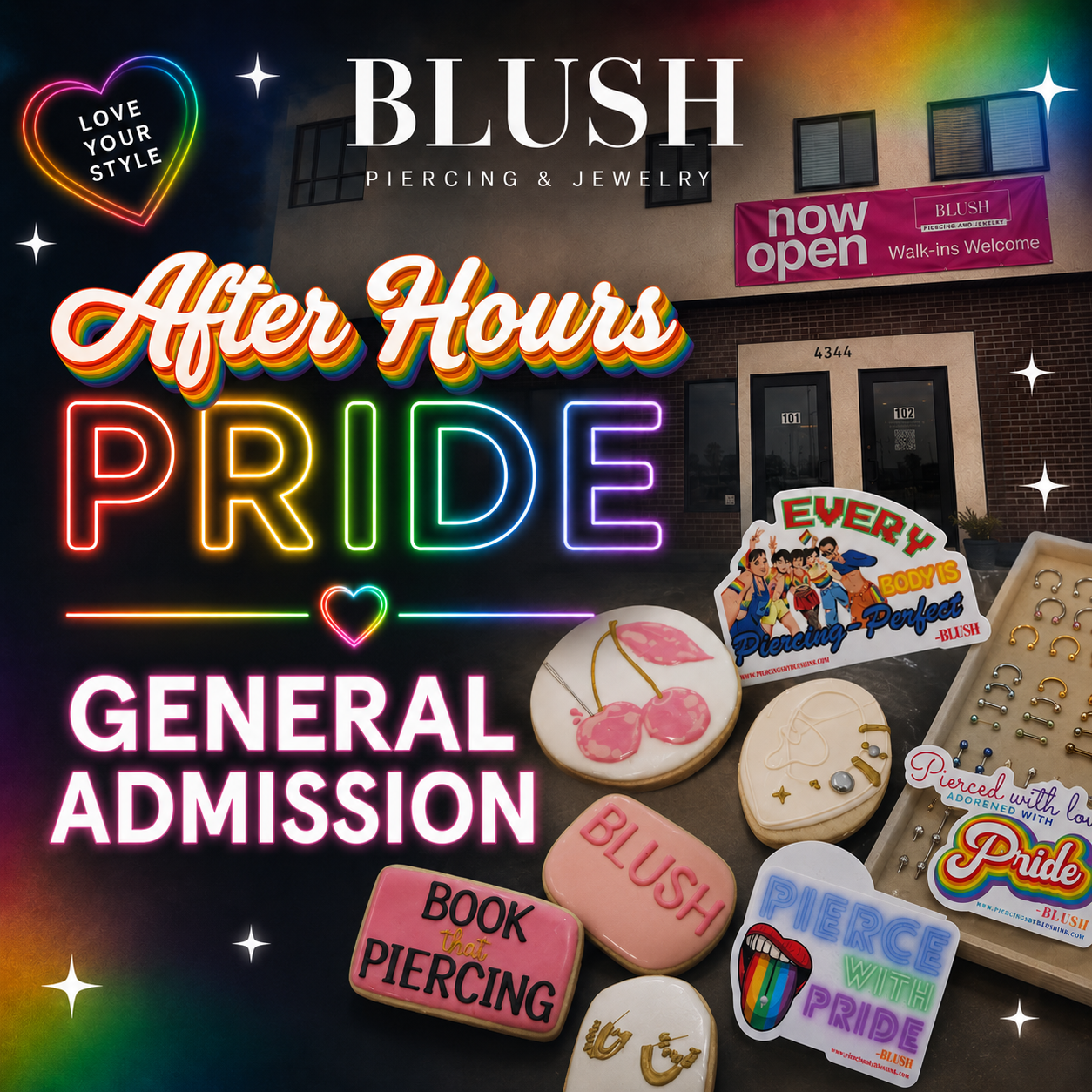 Blush Pride Event — General Entry