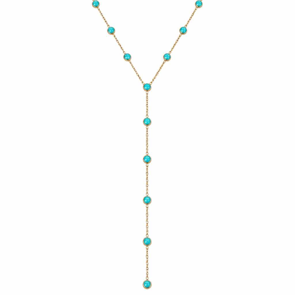 Zara Turquoise Lariat