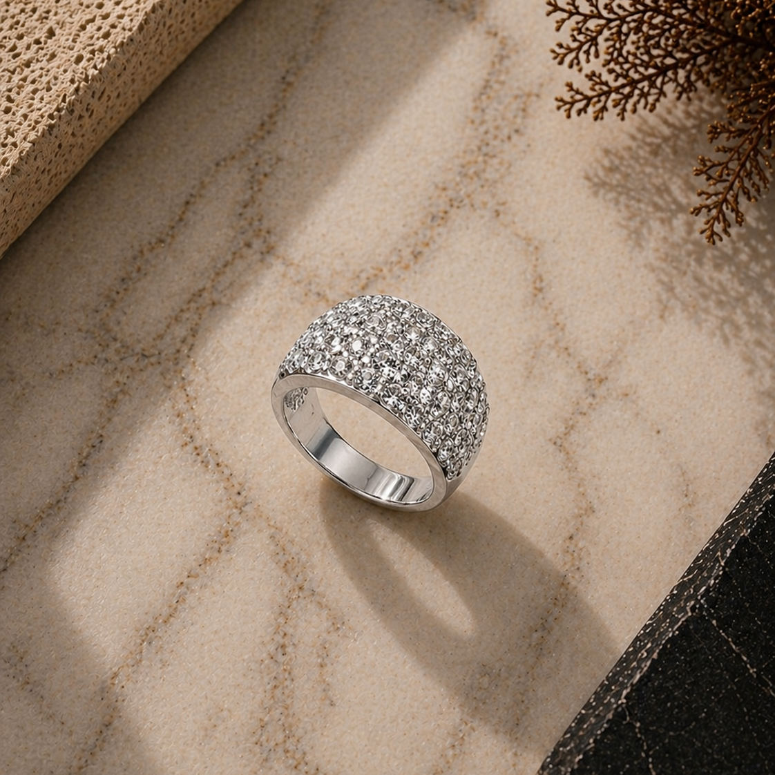 Sable Dome Ring