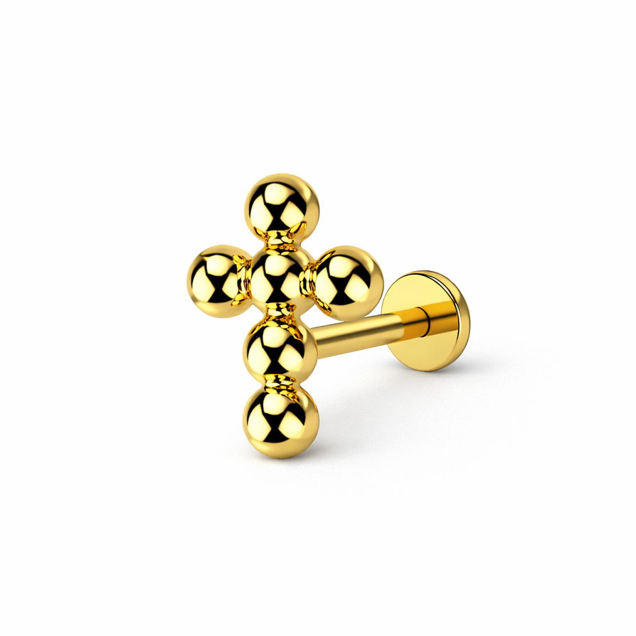 Mini Bubble Cross Flat Backs