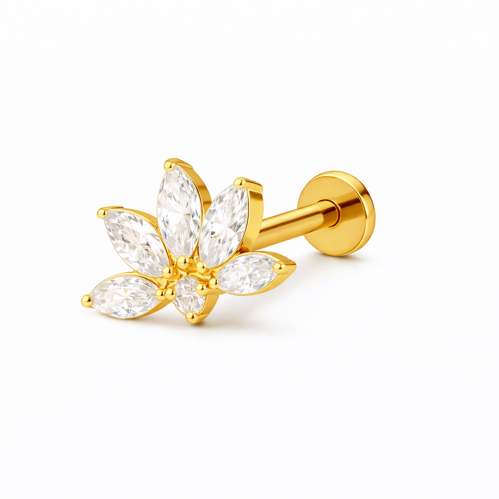 Flower Burst Flat Backs