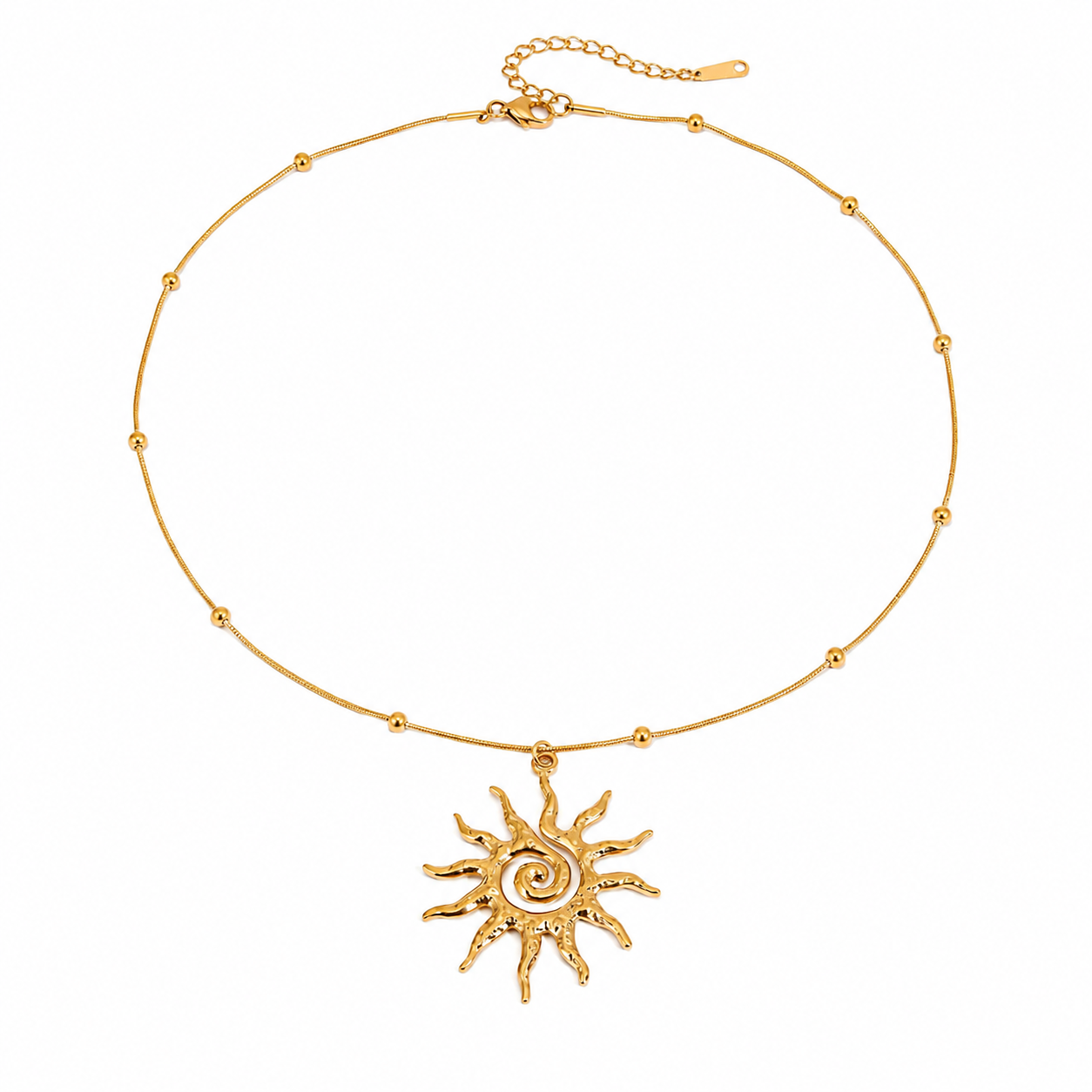 Helia Sun Necklace