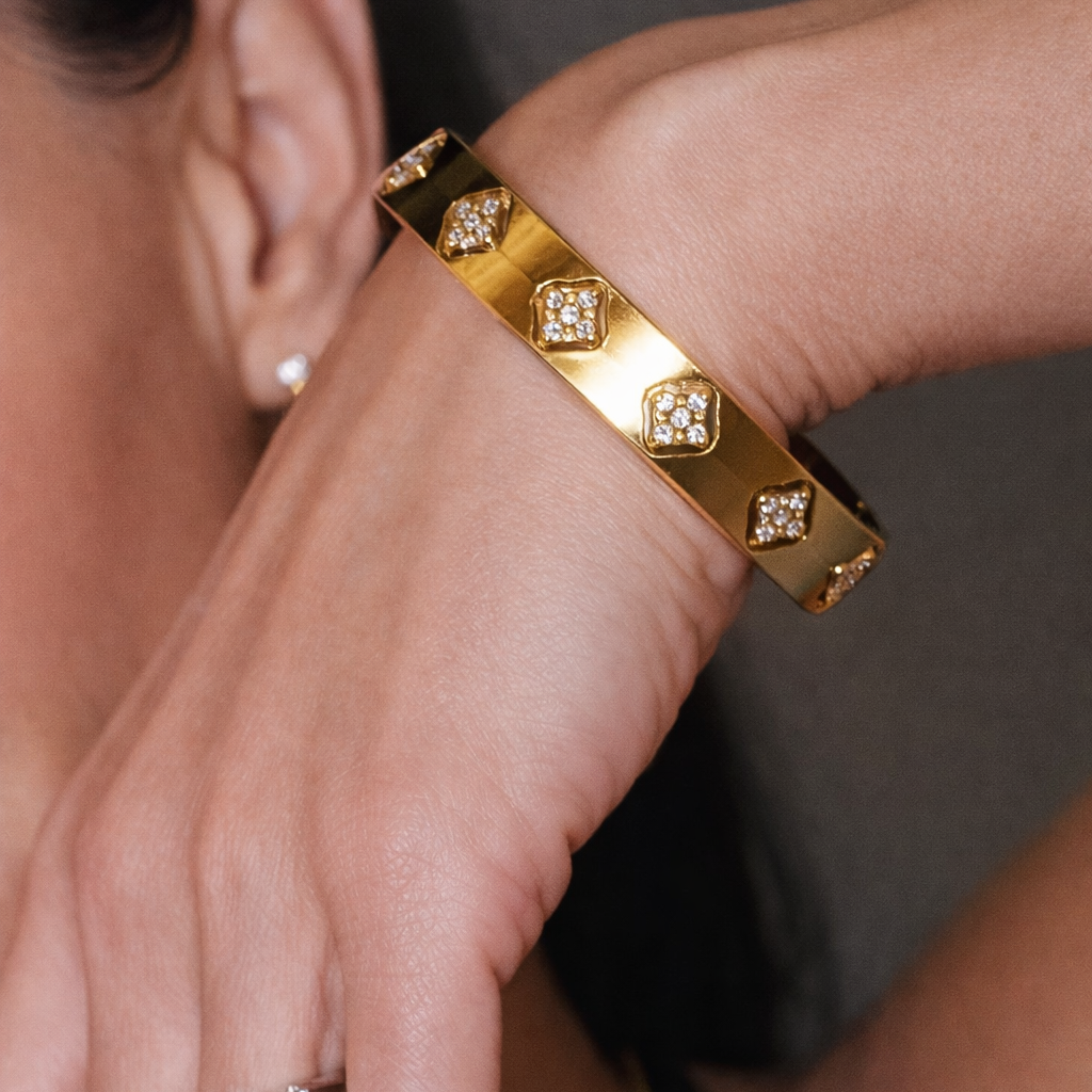 The Fiora Bloom Bangle