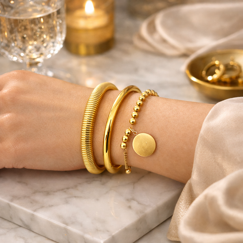 The Milano Coil Bangle