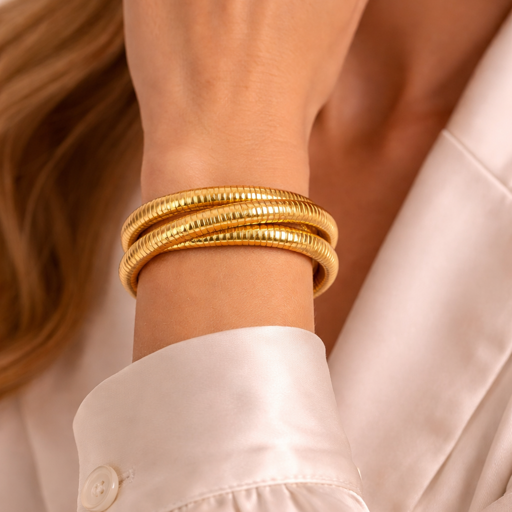 The Aurelio Coil Bangle