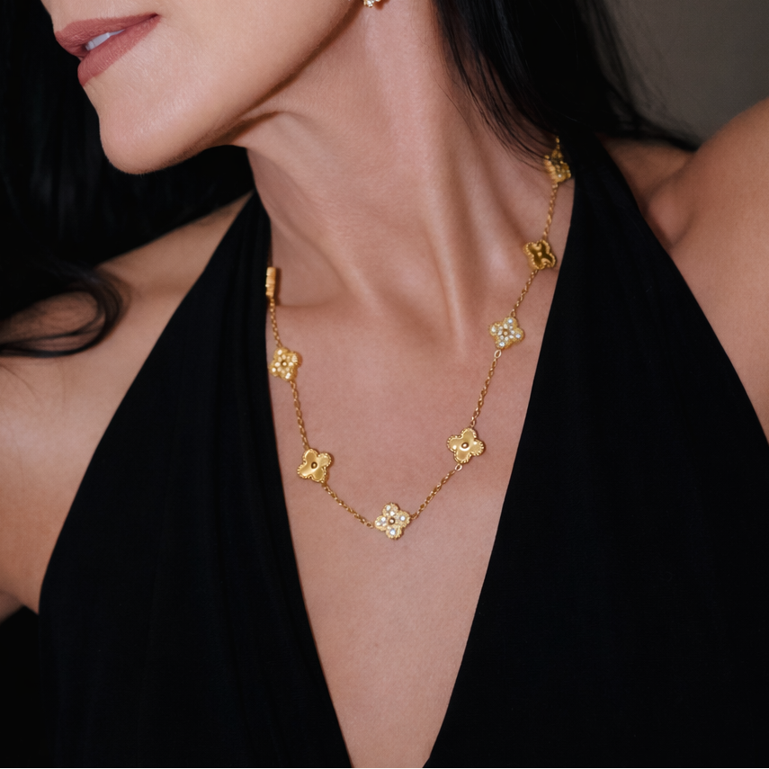 Golden Bloom Necklace
