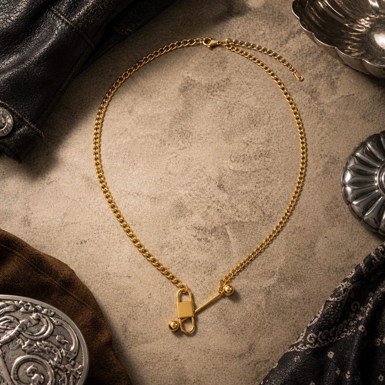 Lockdown Chain Necklace