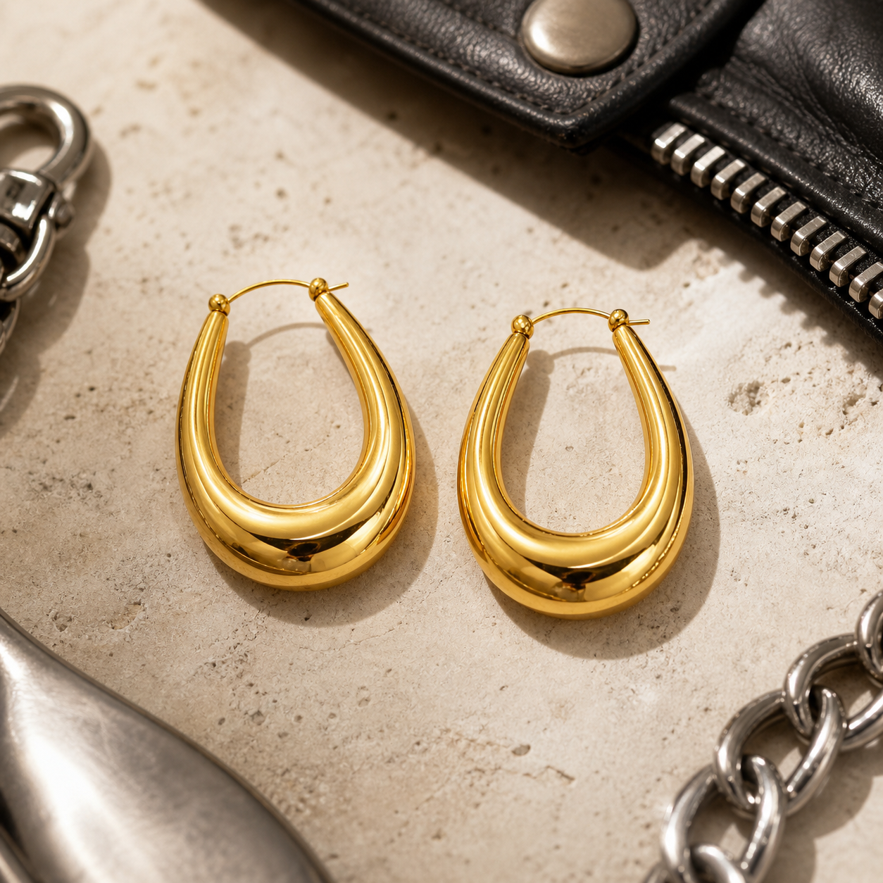 Mirage Drop Hoops