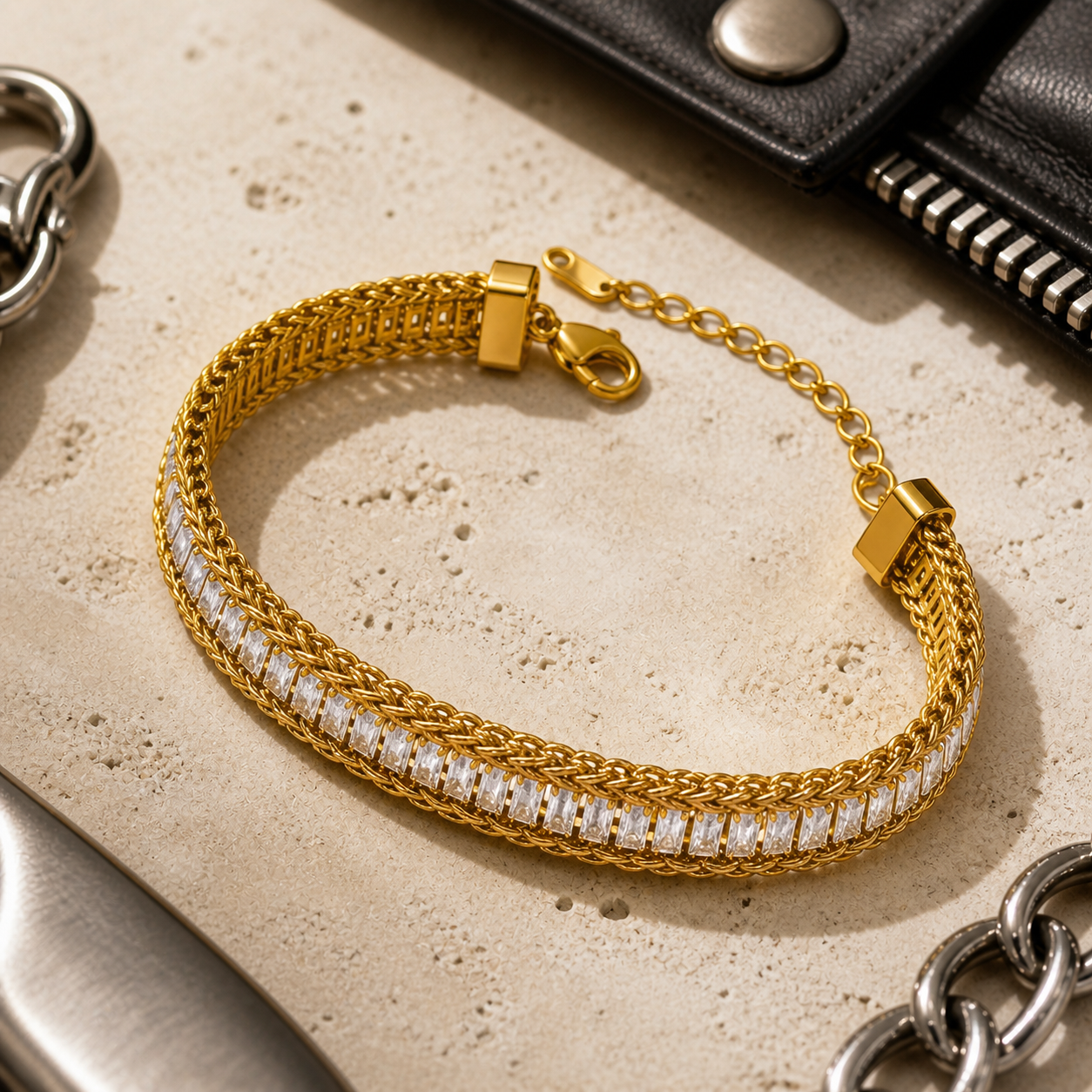 Gilded Mirage Bracelet