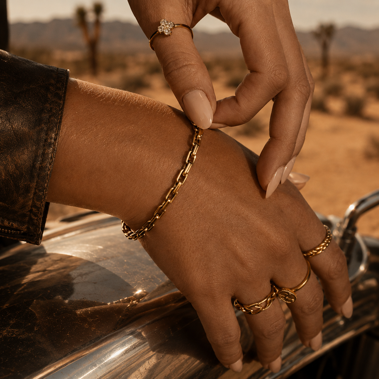 Iron Vale Chain Bracelet
