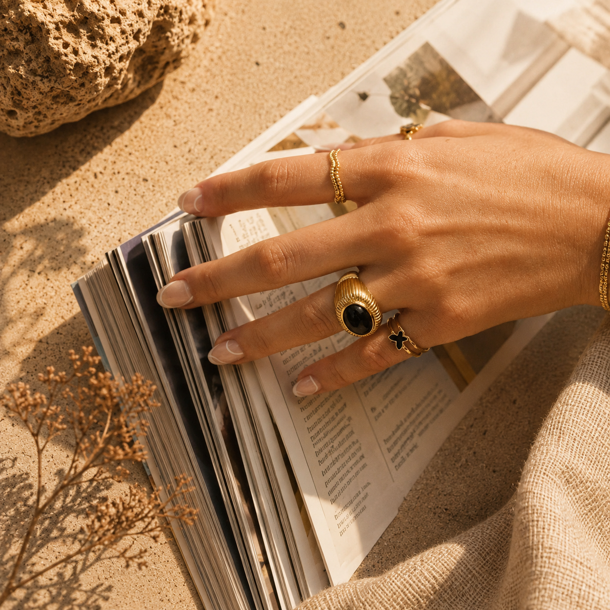 Nightfall Crest Ring