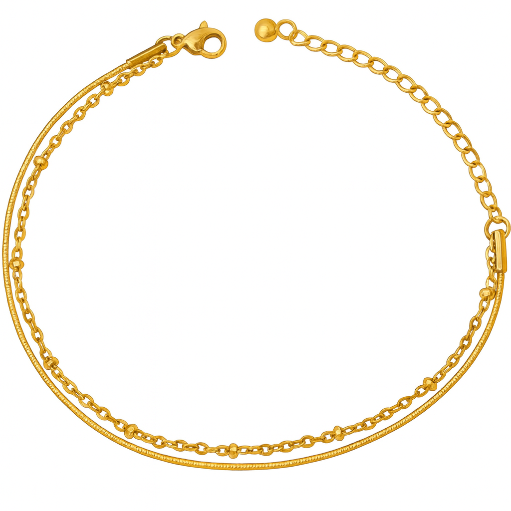 Dual Harmony Chain Bracelet