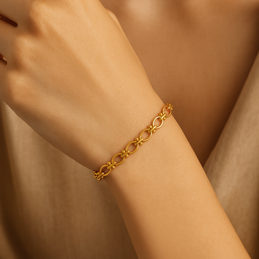 Sculpted Link Bracelet