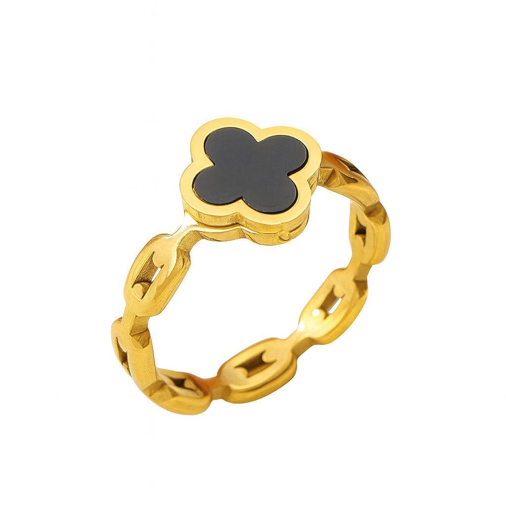 Noir Link Ring