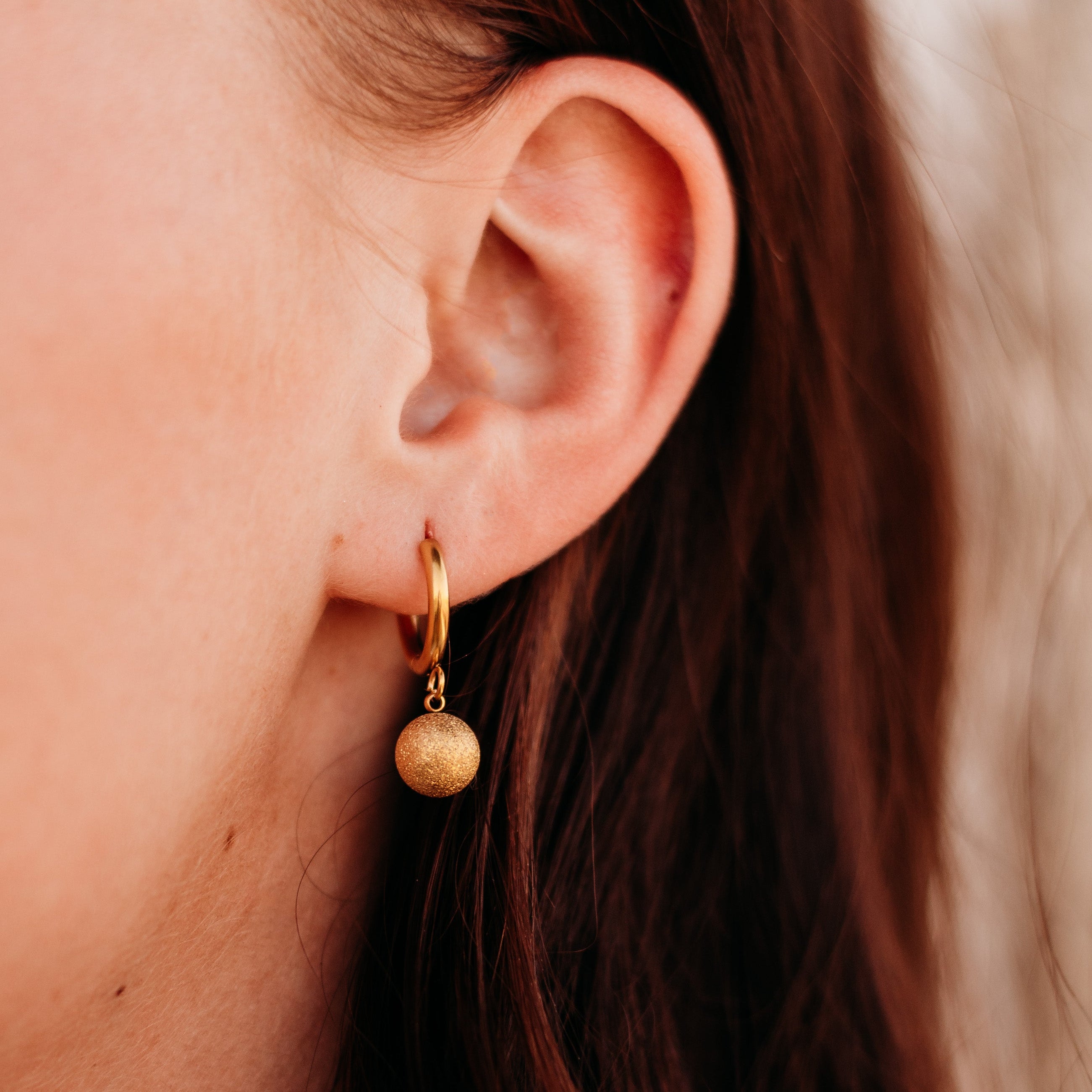 Aura Orb Hoops