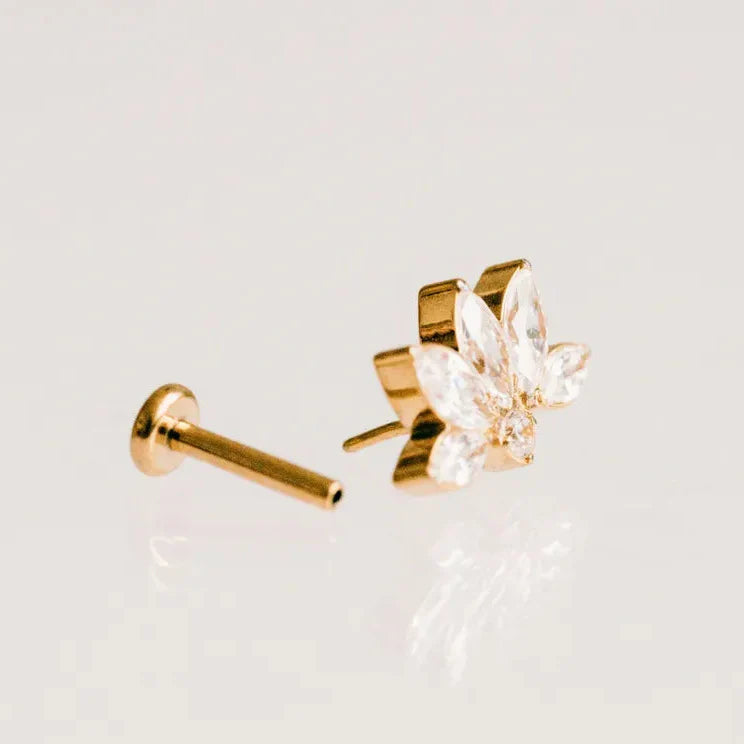 Flower Burst Flat Backs
