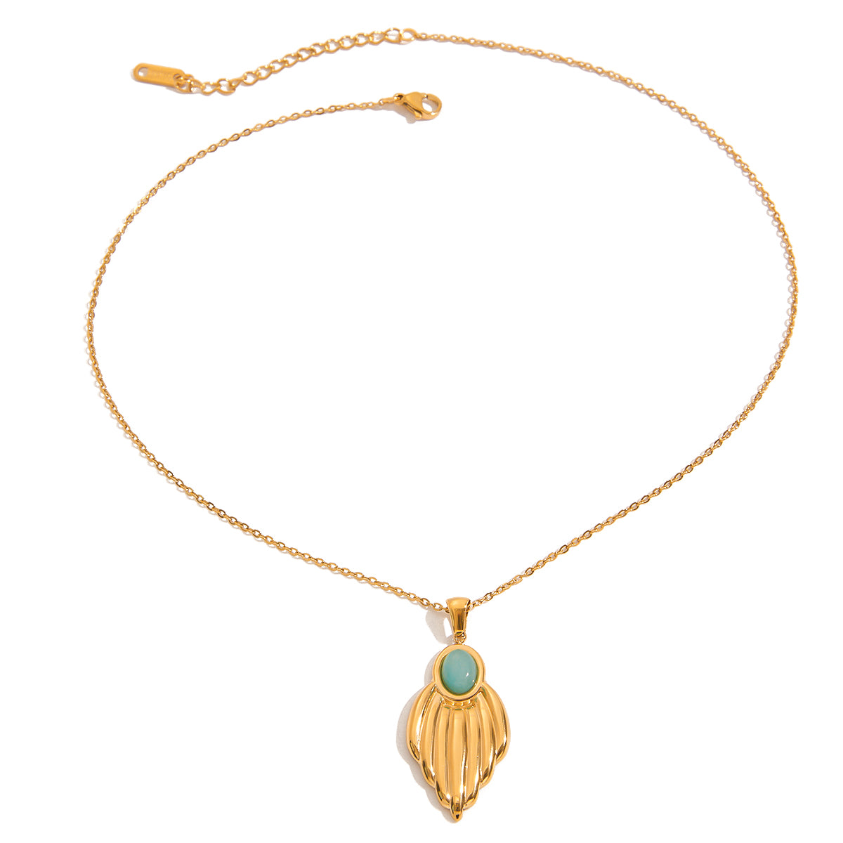 Cleo Turquoise Pendant Necklace