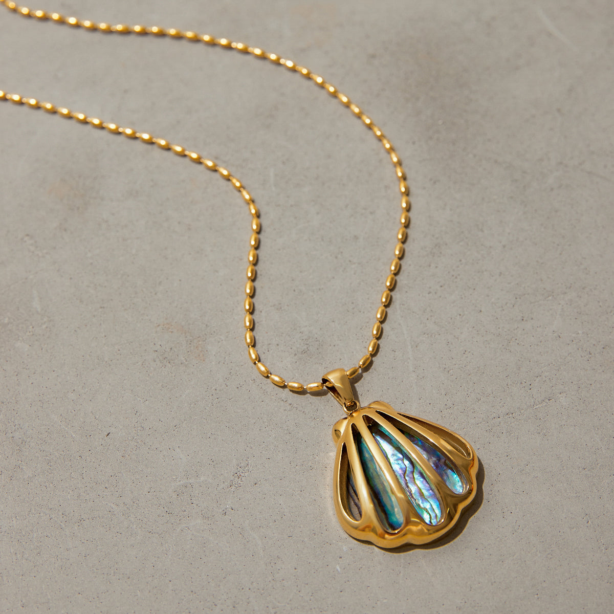 Opaline Shell Necklace