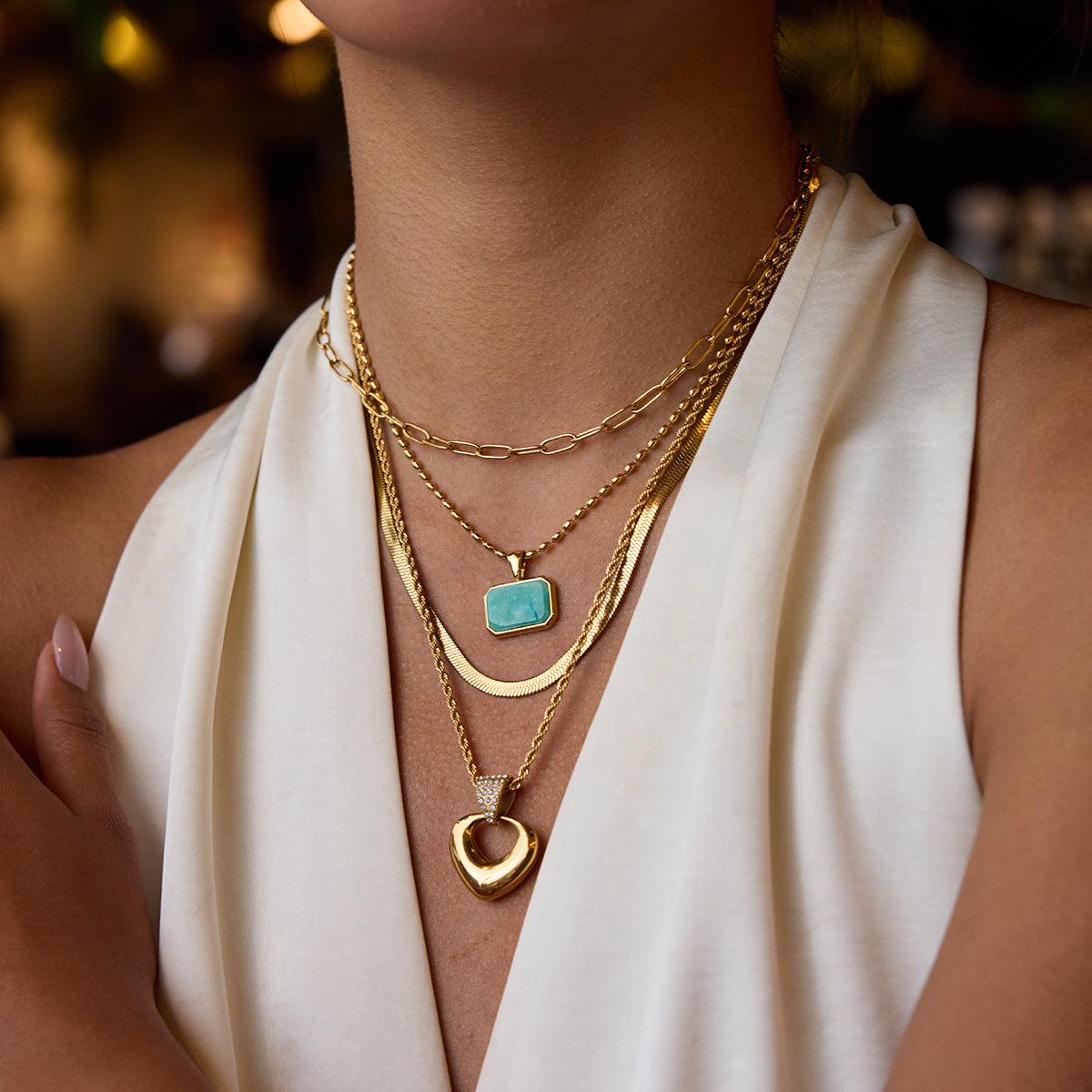 Astra Turquoise Necklace