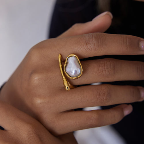 Alira Pearl Ring