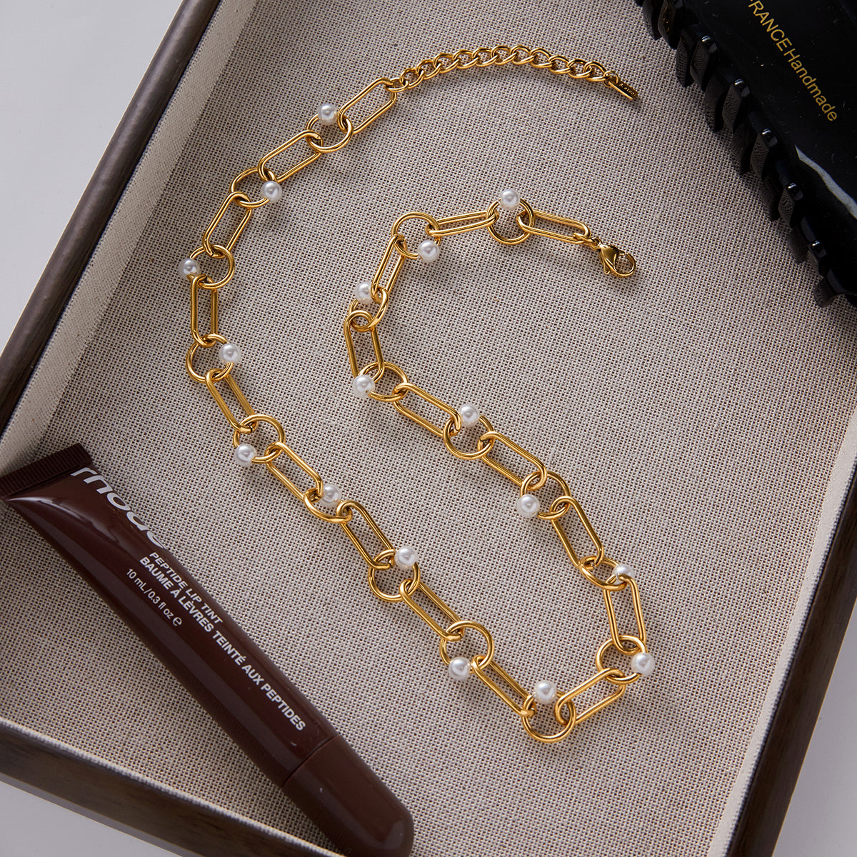 Arden Pearl Chain Necklace
