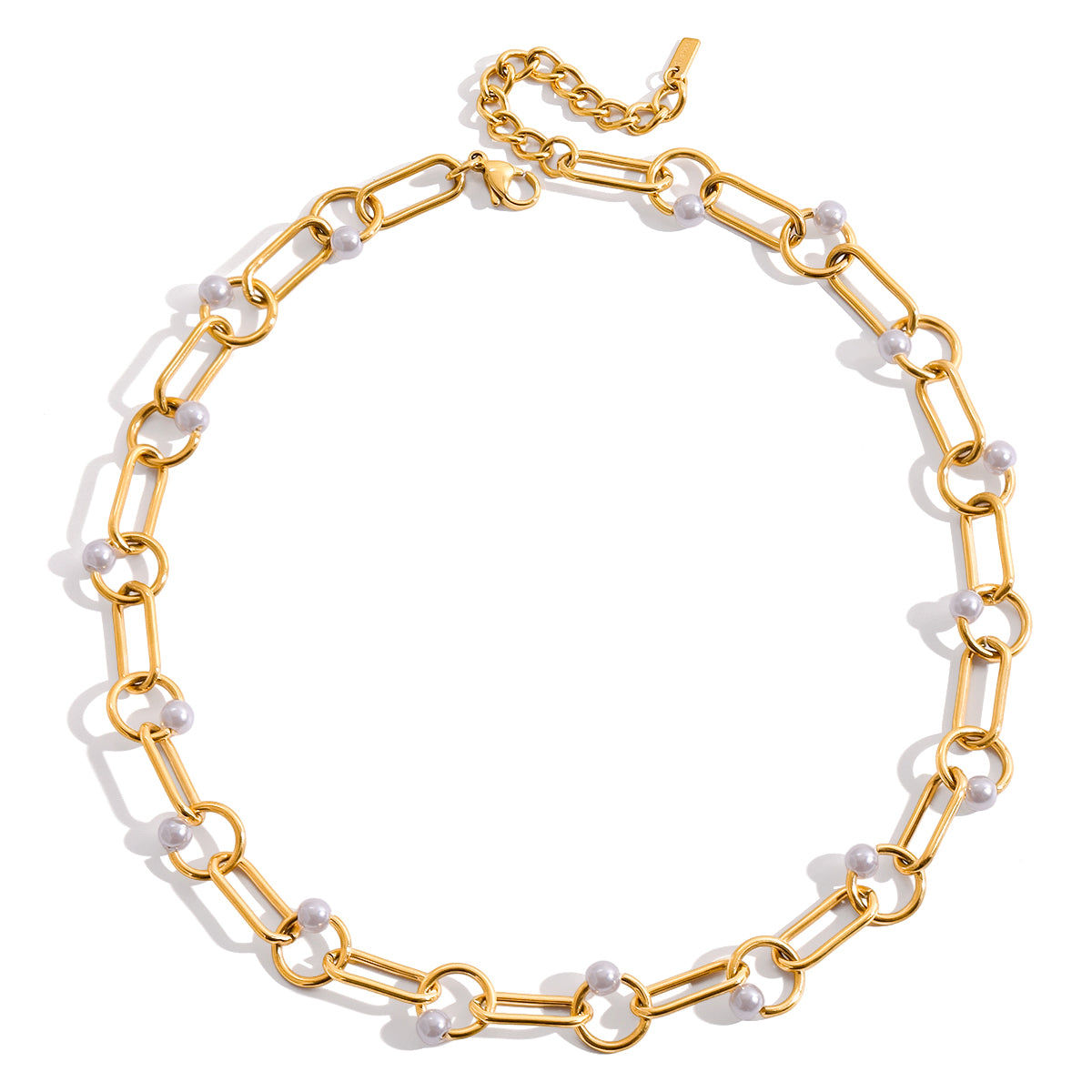 Arden Pearl Chain Necklace