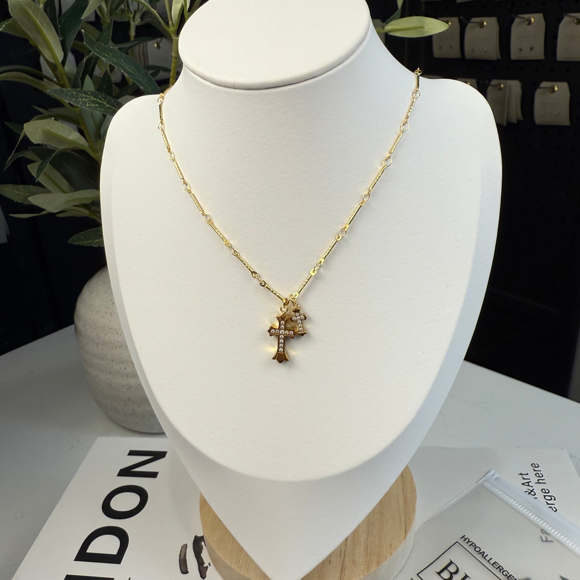 Grace Cross Necklace