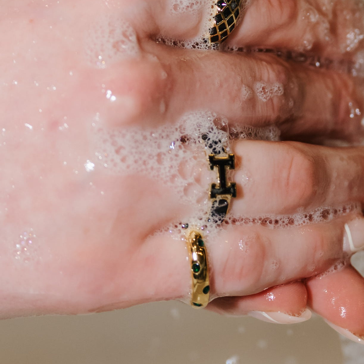 Emerald City Gold Ring