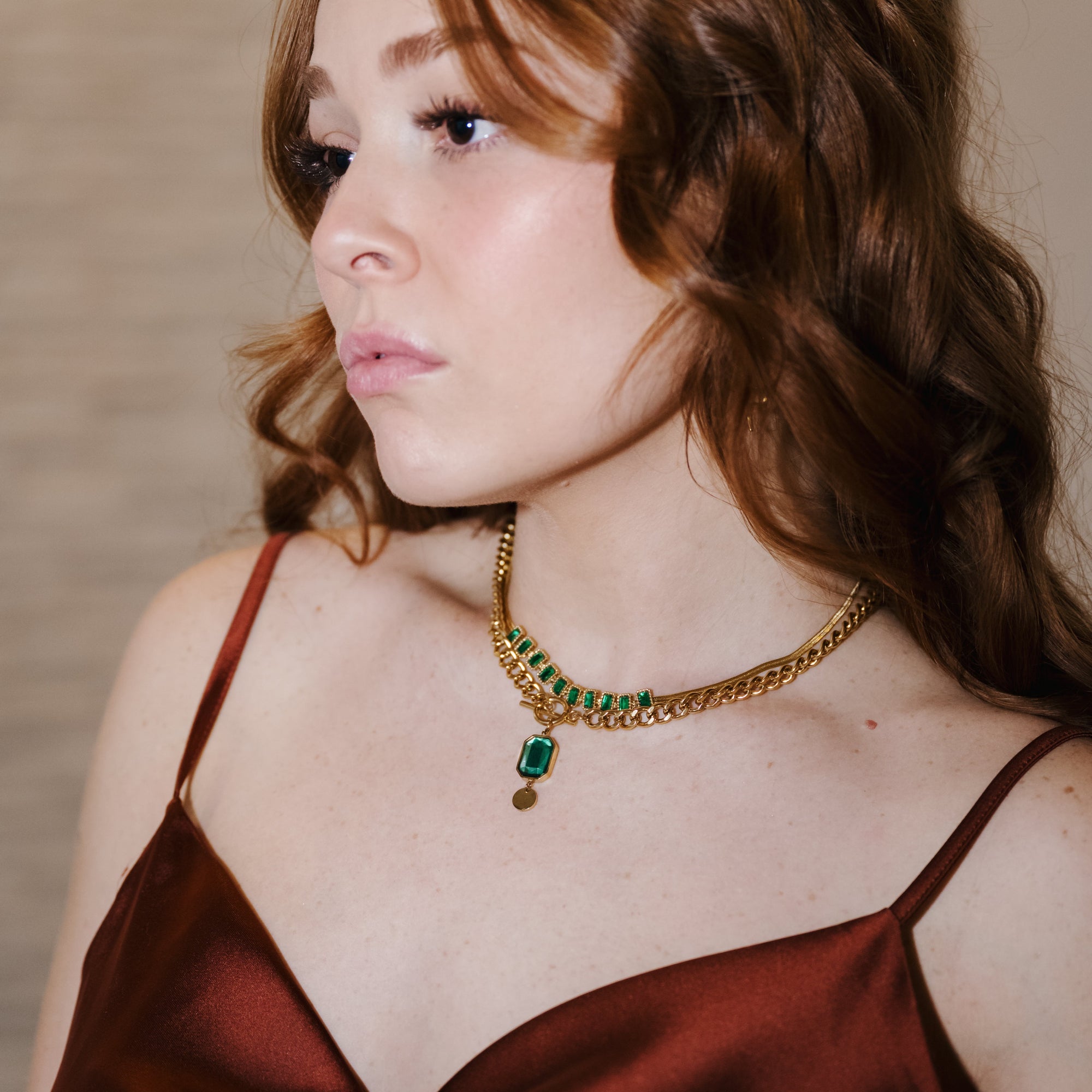 Emerald Luxe Necklace