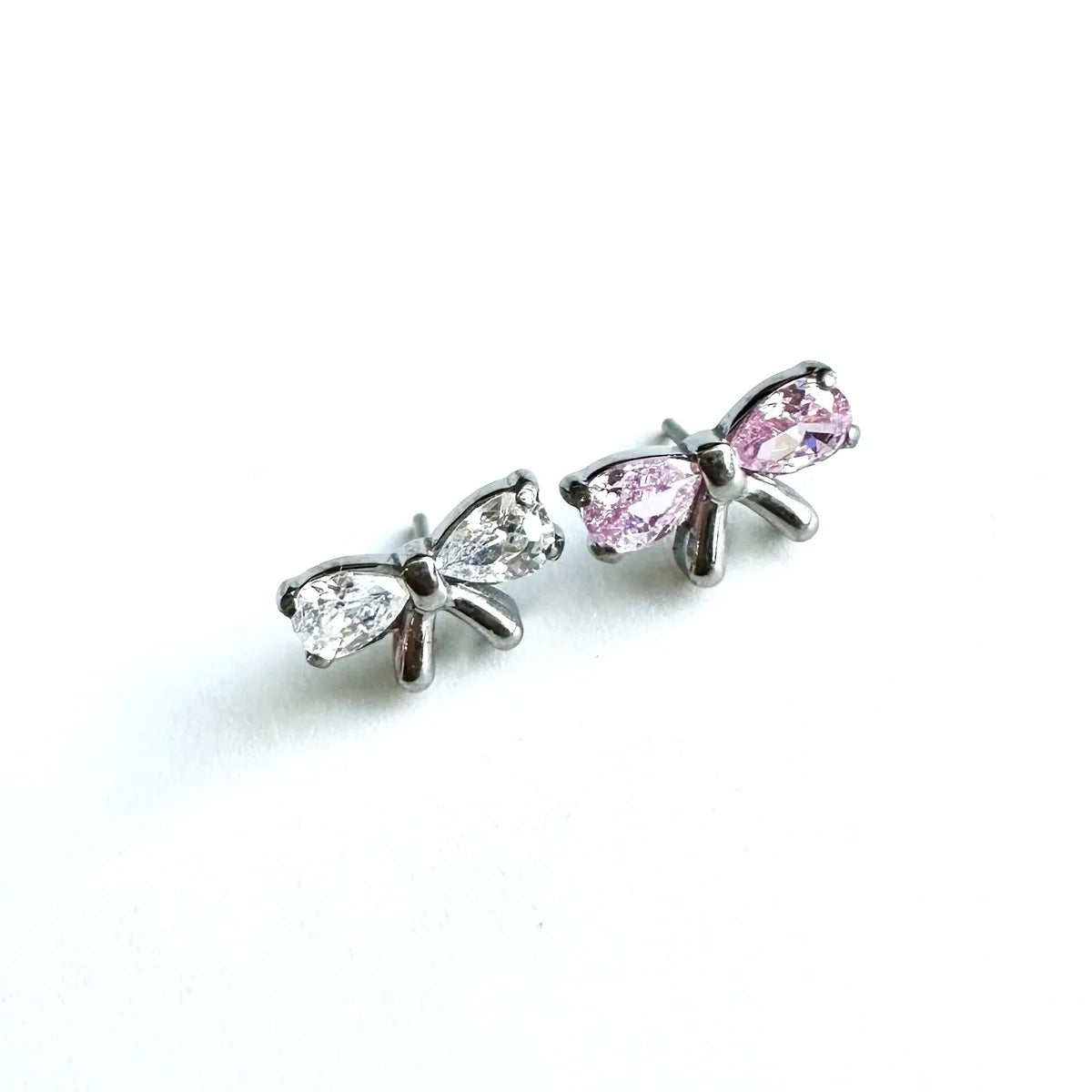 Diamond Bow Flat Backs