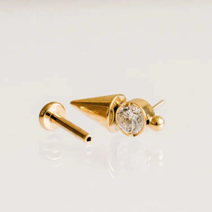 Sconce Flat Back Earrings